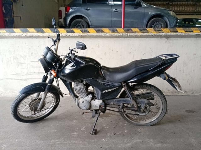 Honda CG 125 FAN KS 2010, preta