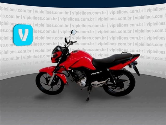 Honda CG 160 FAN 2024, vermelha