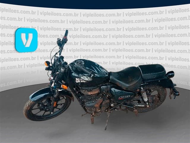 Royal Enfield Meteor F 2026, preta