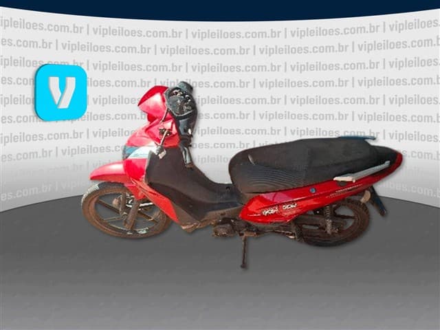 Shineray 50Q 2026, vermelha