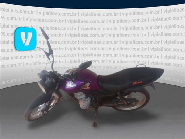 Honda CG 125 FAN KS 2011, roxa