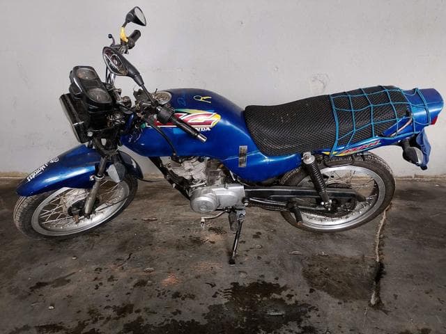Honda CG 125 Titan 1998, azul