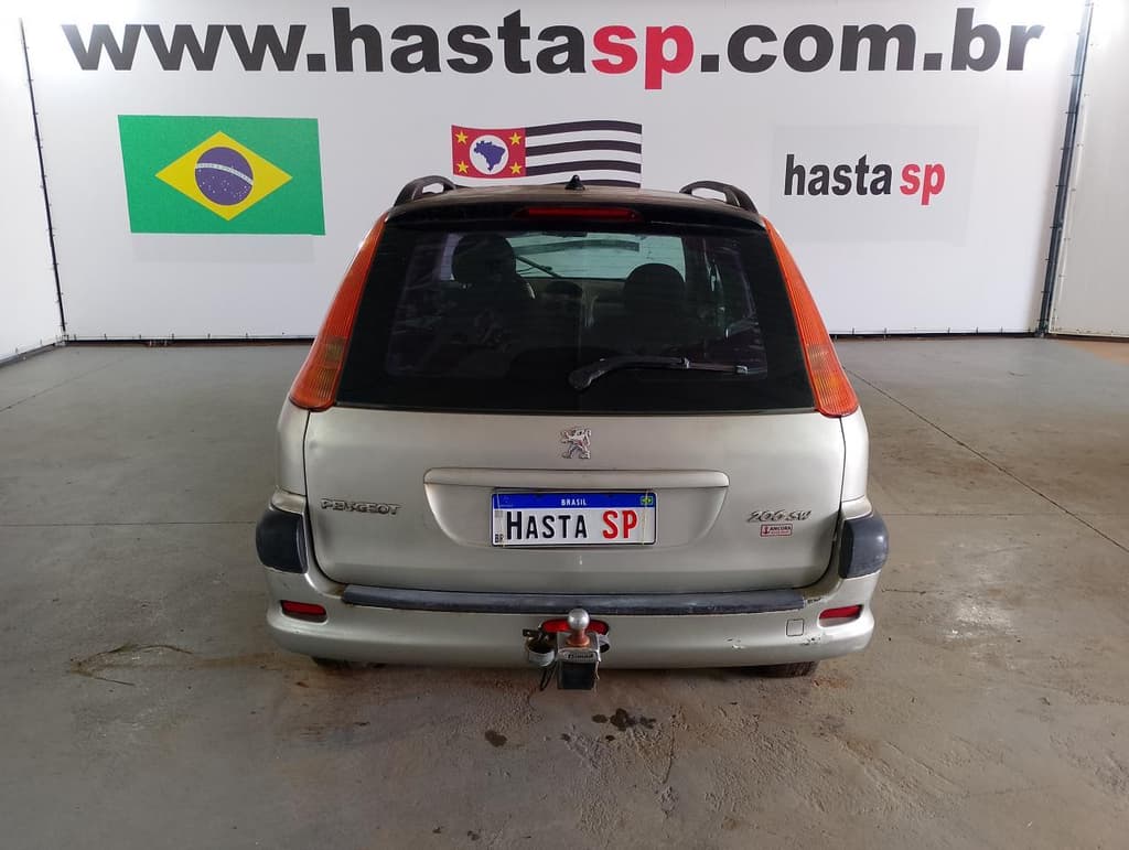 Peugeot 206 Sw14 Pres FX 2007, prata