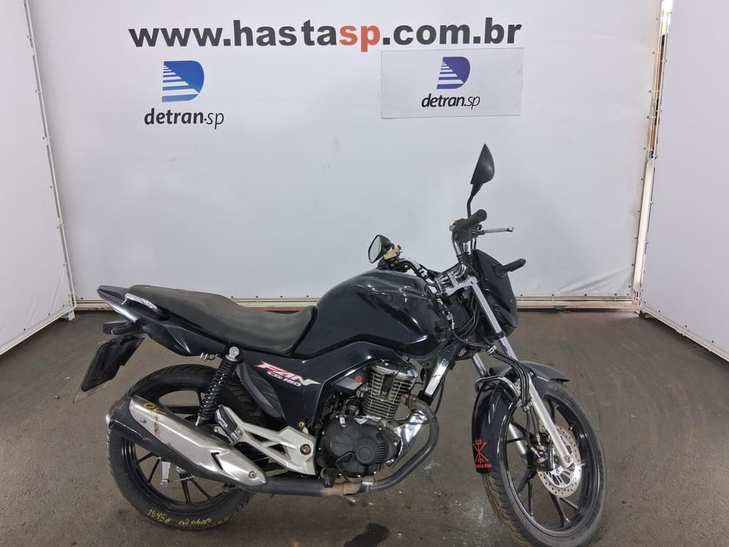 Honda CG 160 FAN Esdi 2016, preta