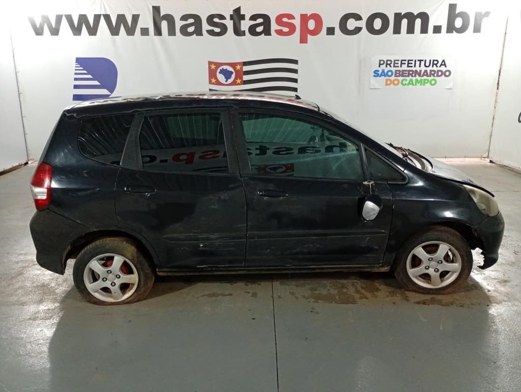 Honda FIT LX 2007, preta