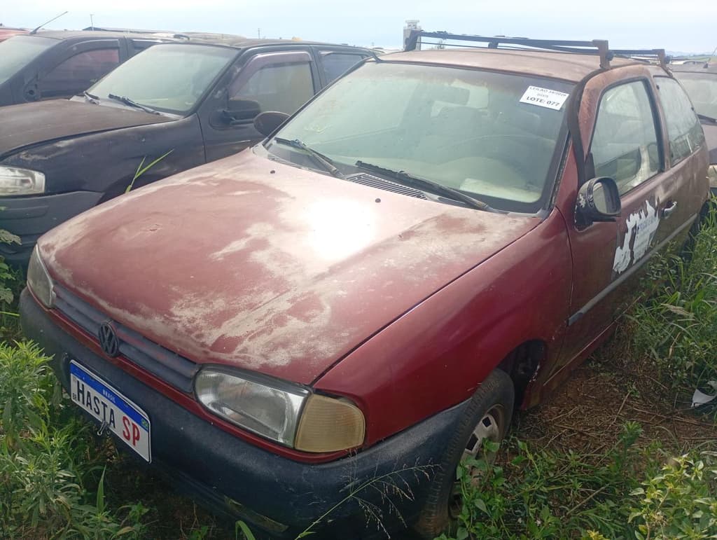 Volkswagen GOL 1995, vermelha