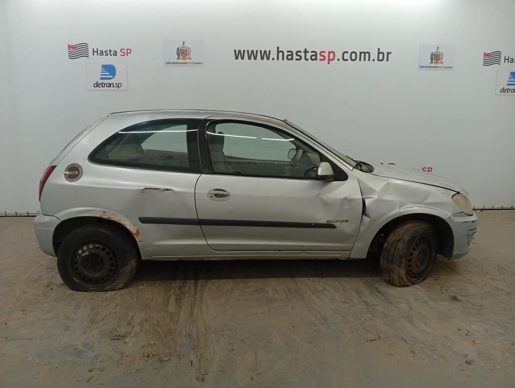 Chevrolet Celta 2P Super 2007, prata