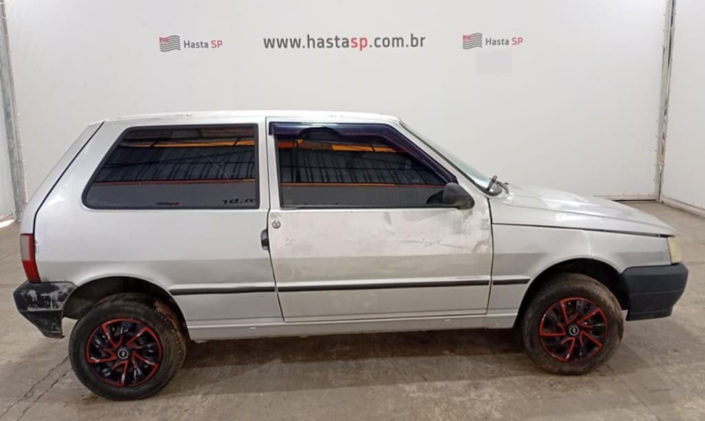 Fiat UNO Mille Economy 2009, prata