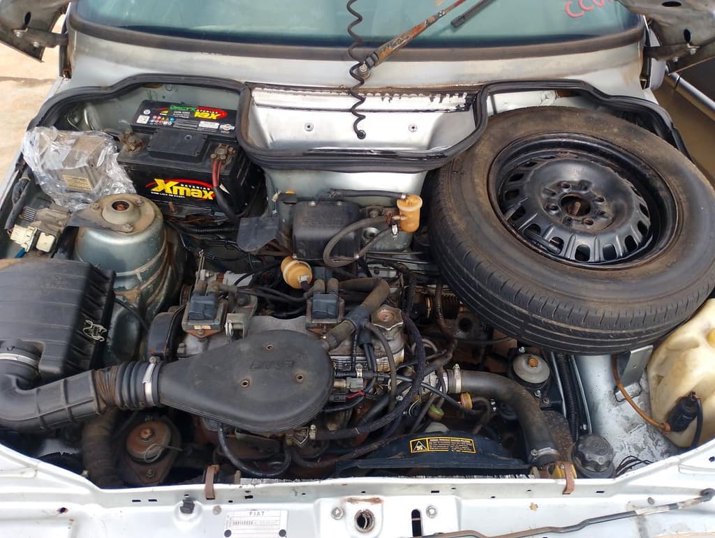 Fiat UNO Eletronic 1994, cinza