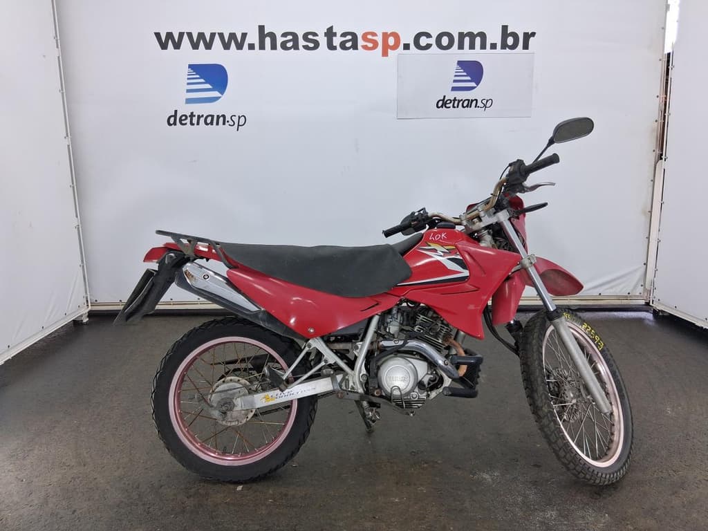 Yamaha XTZ 125k 2003, vermelha