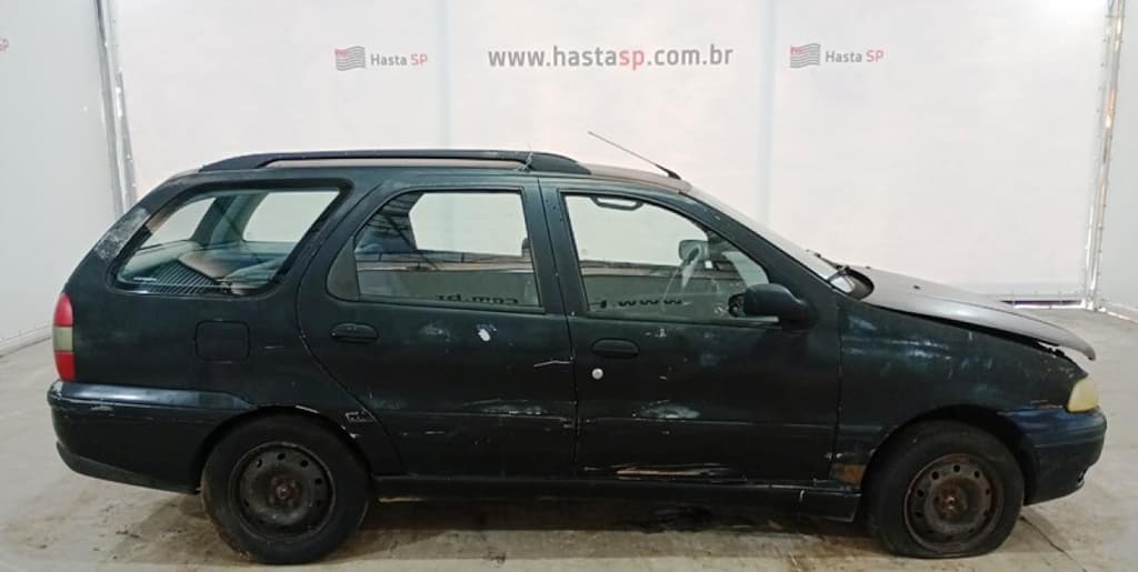 Fiat Palio Weekend 1998, preta