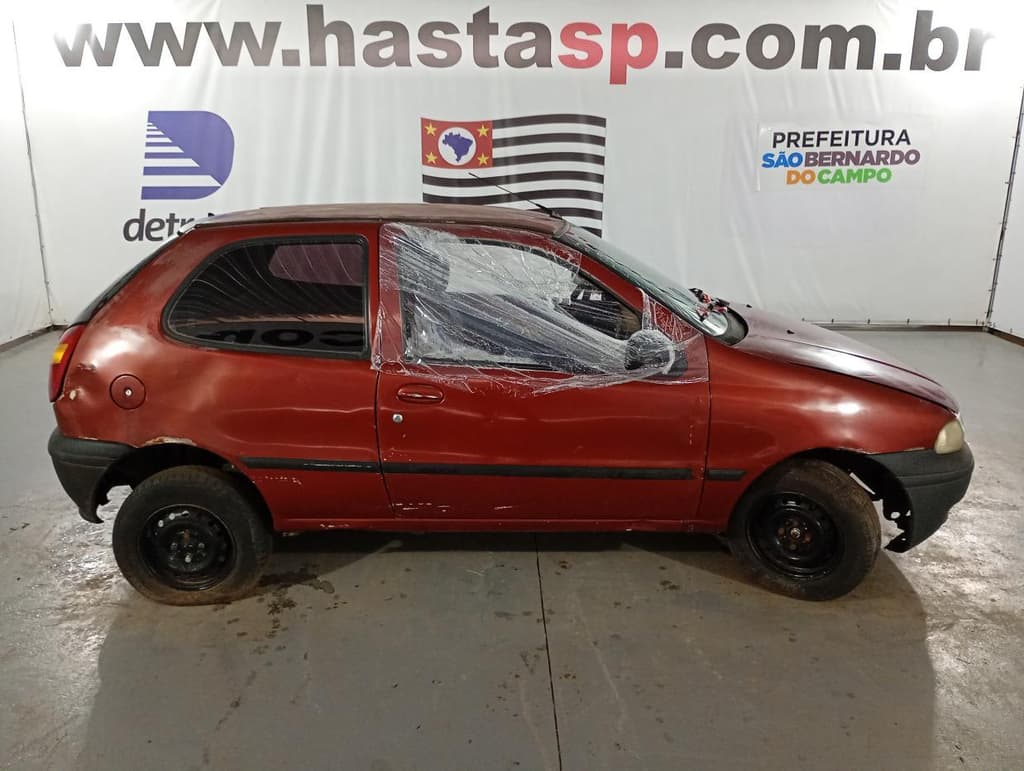 Fiat Palio EDX 1998, vermelha