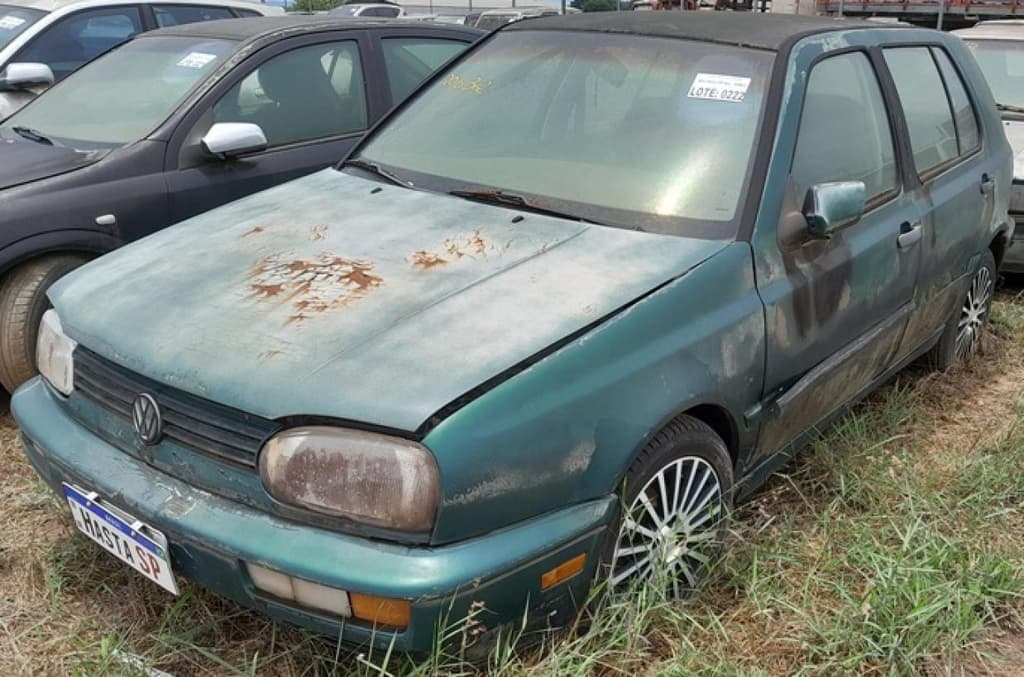 Volkswagen Golf GL 1995, verde