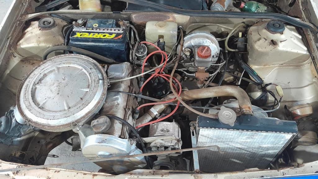 Volkswagen Parati LS 1983, bege