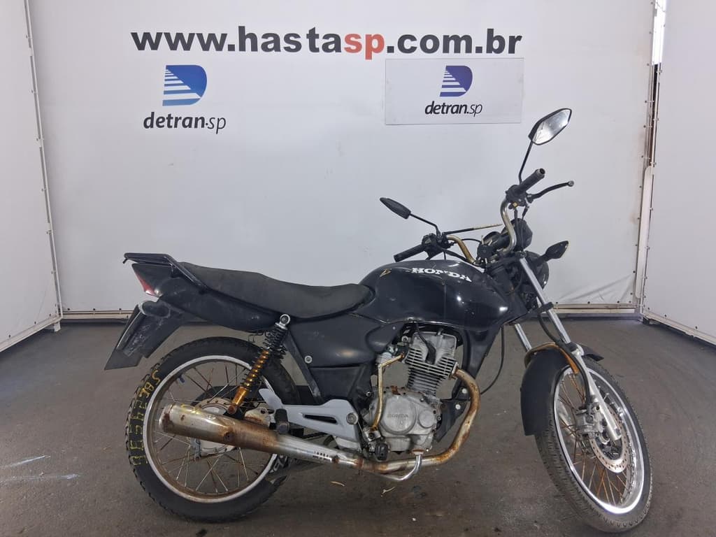 Honda CG 125 FAN 2007, preta
