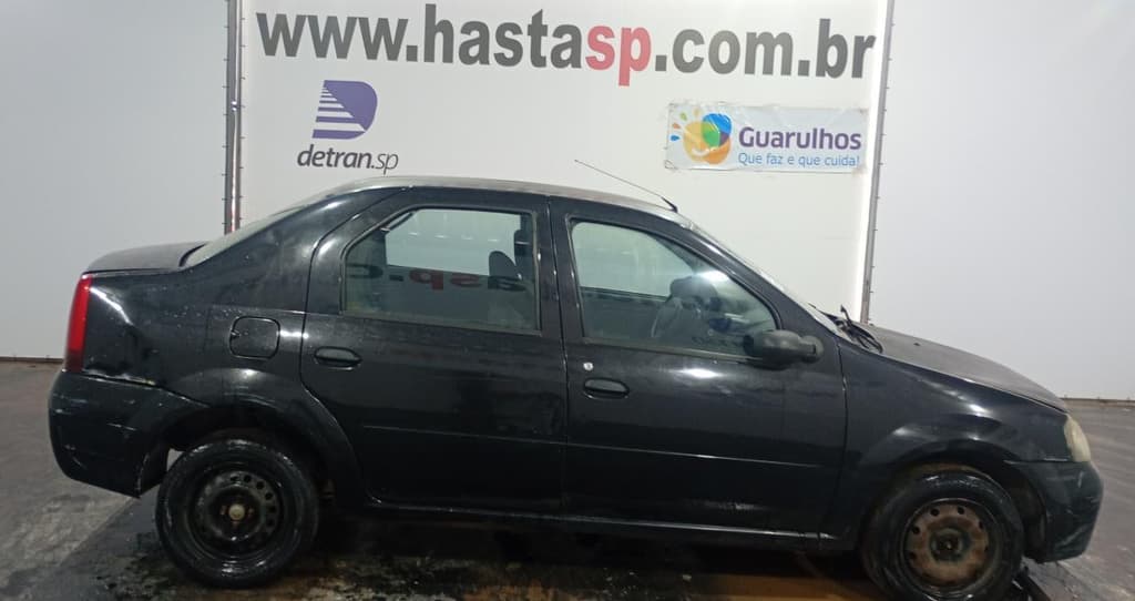 Renault Logan AUT 1016v 2009, preta