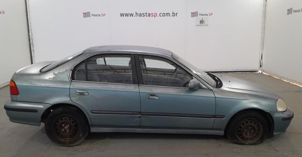 Honda Civic LX 1999, azul