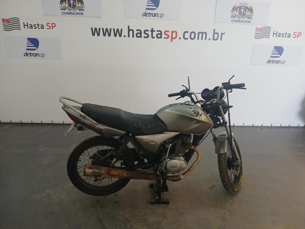 Honda CG 150 Titan KS 2008, cinza