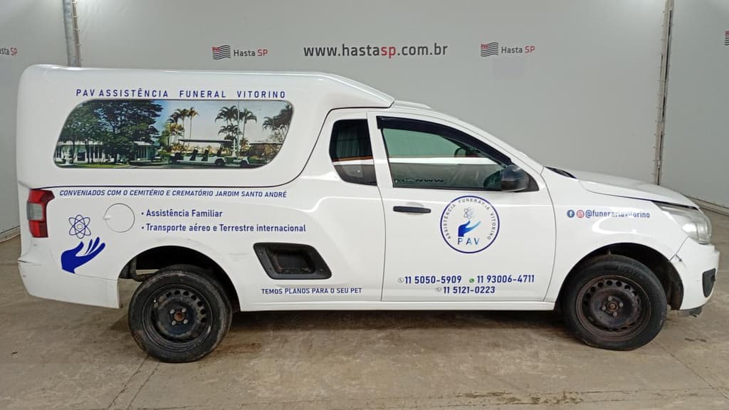 Chevrolet Montana LS2 2021, branca