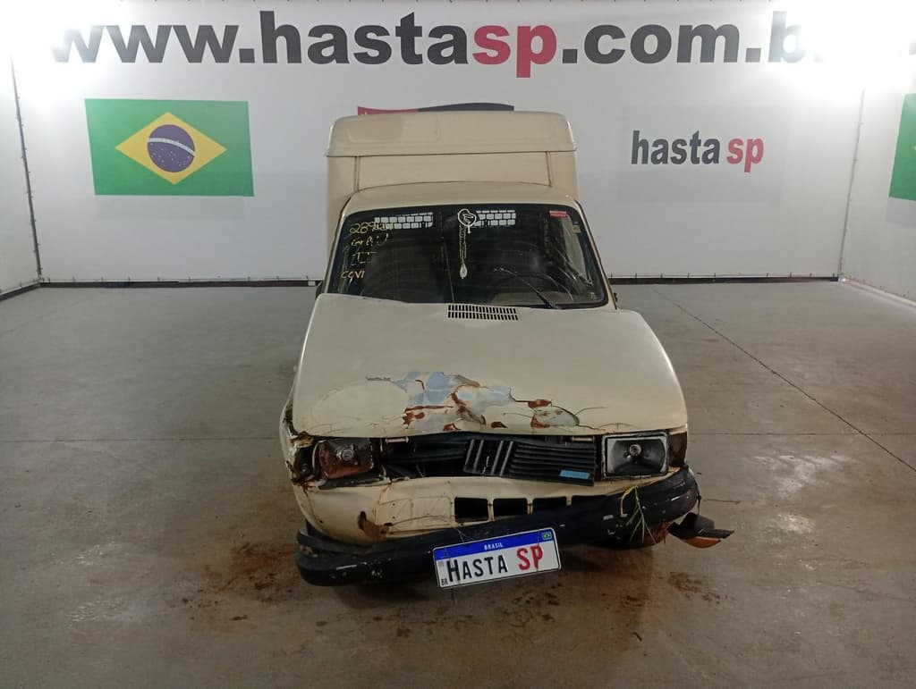 Fiat Fiorino Furgão 1987, bege
