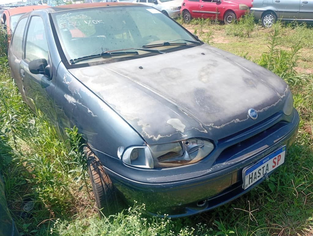 Fiat Palio Young 2002, cinza