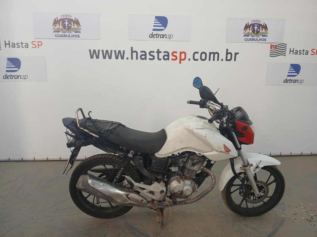 Honda CG 160 Cargo 2021, branca