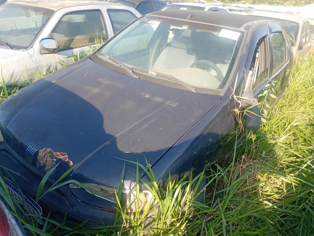 Fiat Palio EDX 1997, cinza