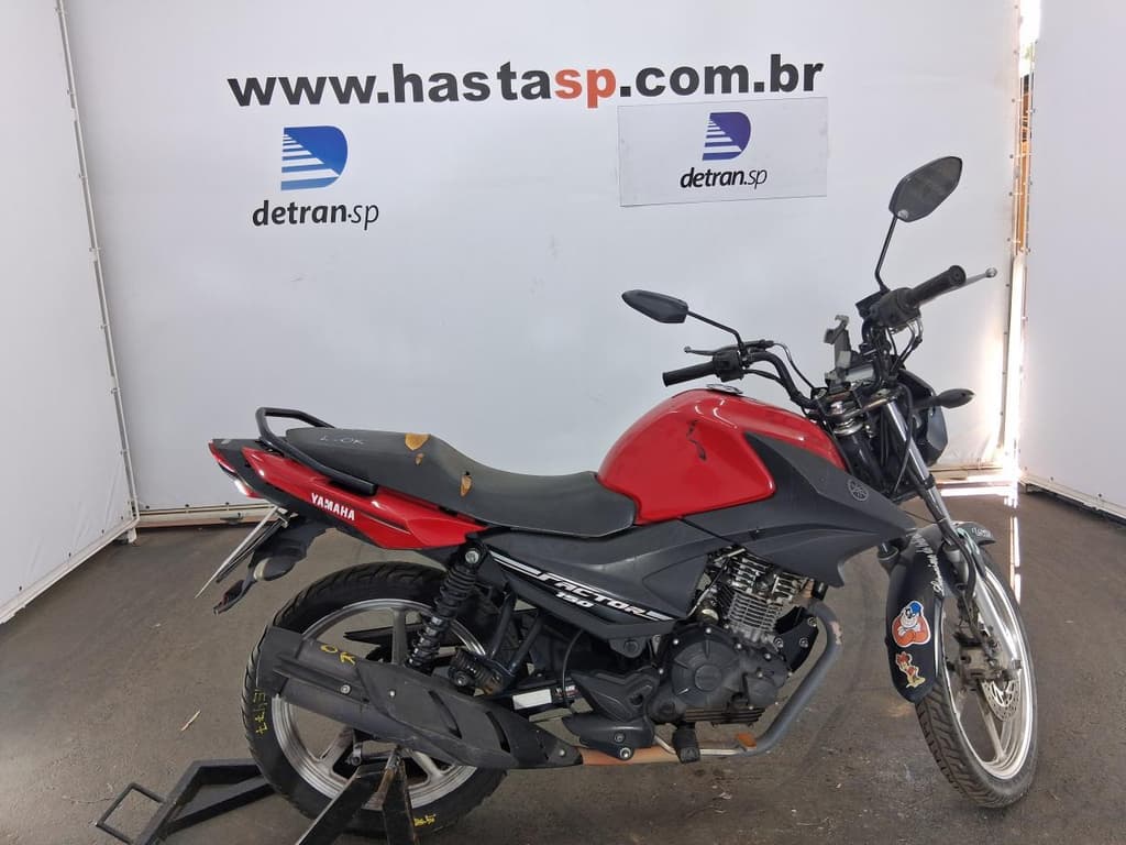 Yamaha Ybr150 Factor ED 2020, vermelha