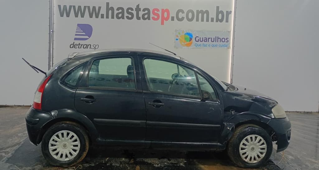 Citroën C3 GLX 14 Flex 2008, preta