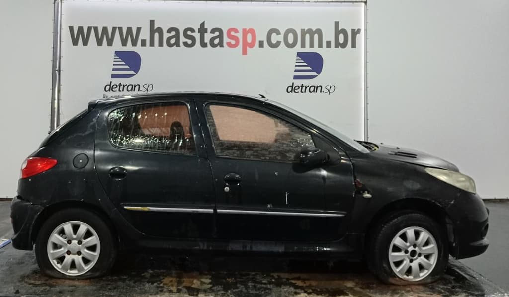Peugeot 207hb XR S 2012, preta