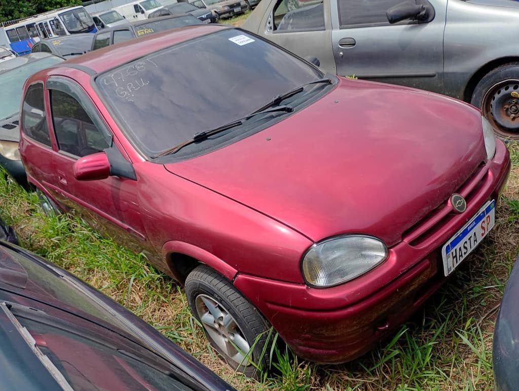 Chevrolet Corsa Wind 1997, vermelha