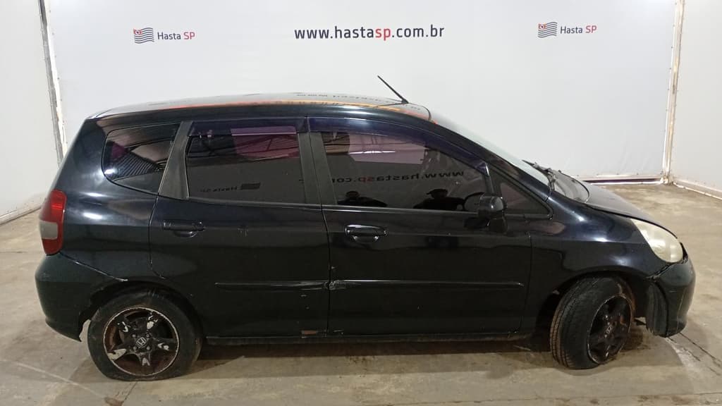 Honda FIT LXL 2007, preta