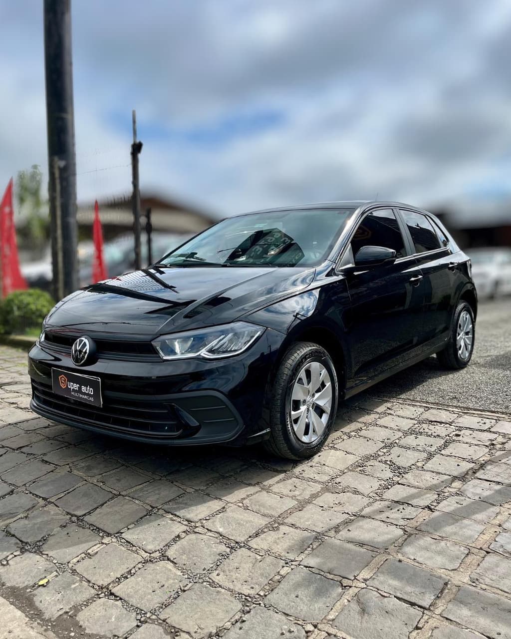Volkswagen Polo 2025, preto