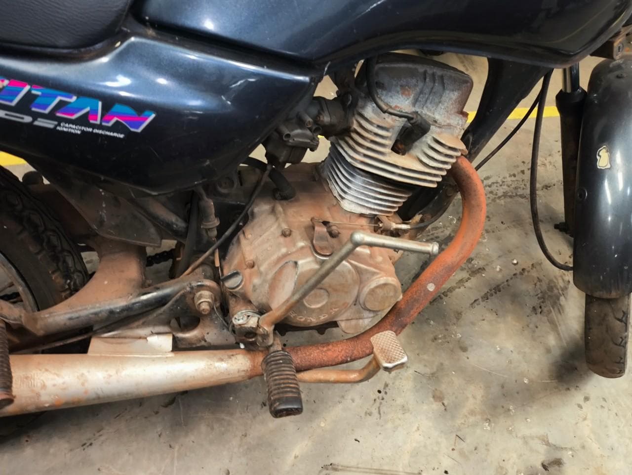 Honda CG 125 Titan, 1996 — foto 4
