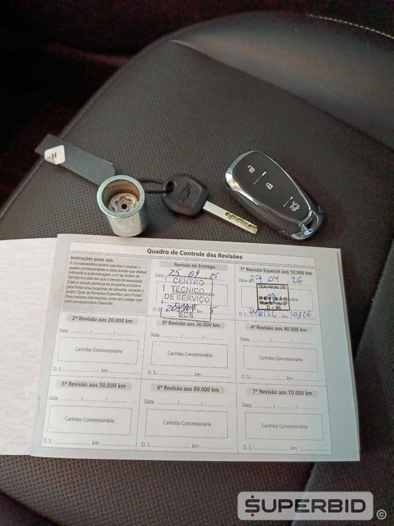 Chevrolet Onix Plus 10tat Pr2, 2025 — foto 19