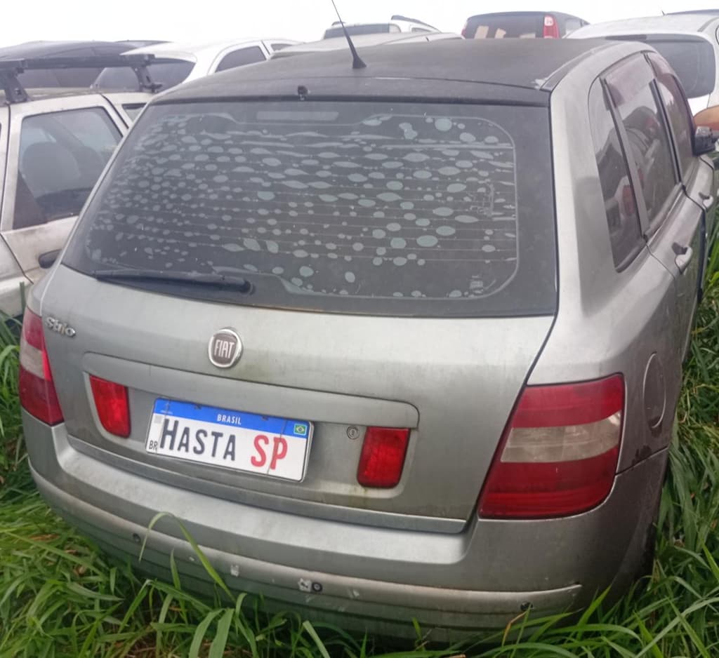 Fiat Stilo 2005, cinza