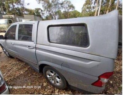 Vtne Picape Cabine Dupla Actyon Sports GLX 2.0 3 4T 4X4 Ssangyong 2012 — foto 3