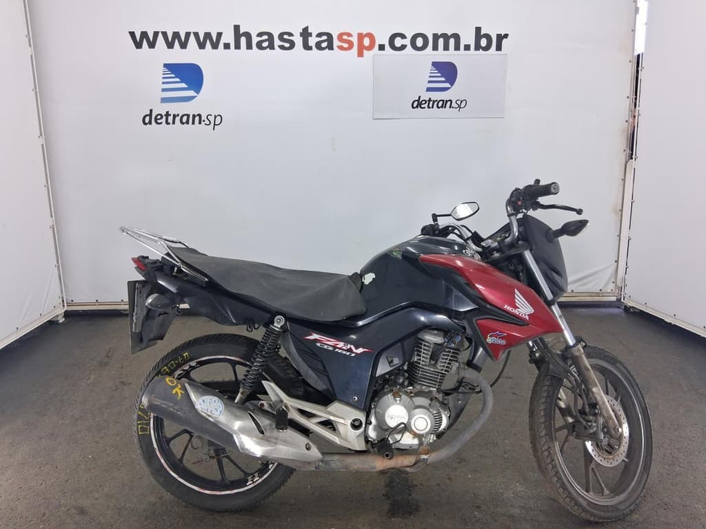 Honda CG 160 Start 2022, preta
