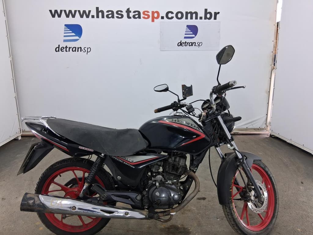 Honda CG 150 Titan ES 2007, preta
