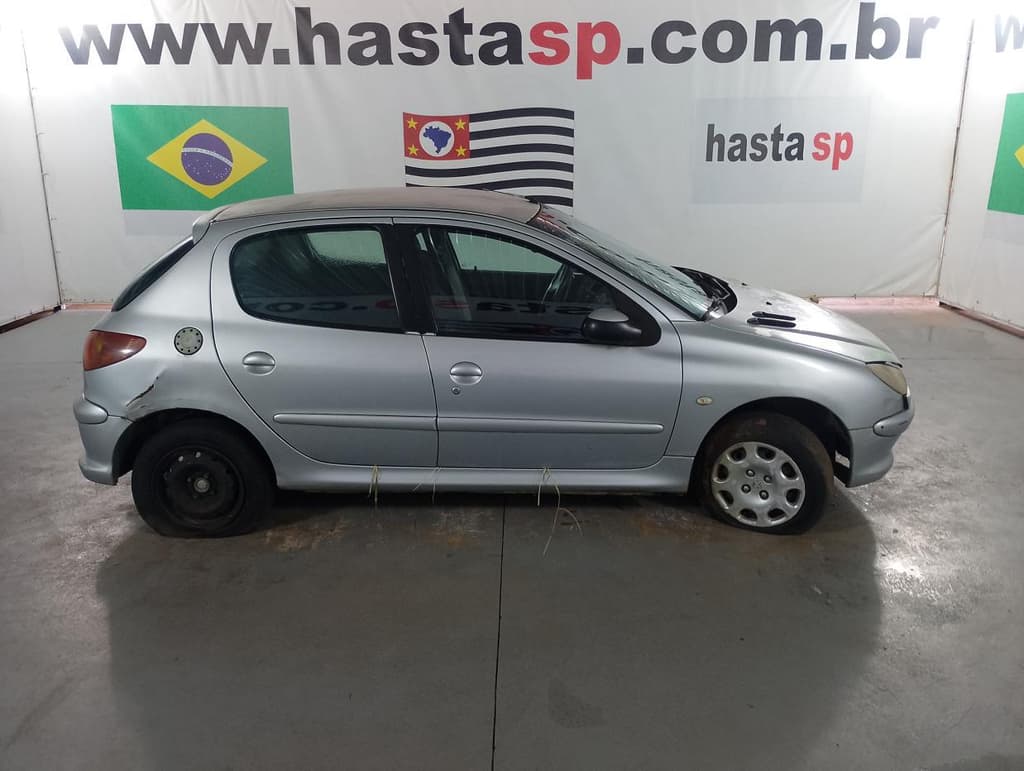 Peugeot 206 14 Sensat FX 2007, prata