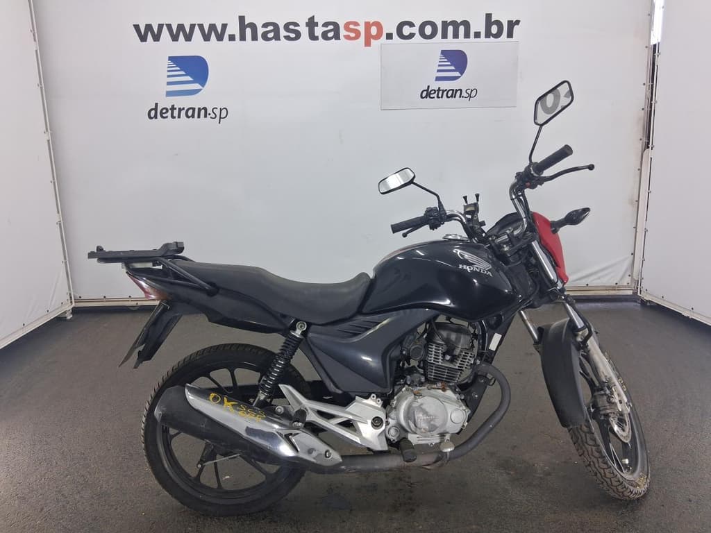 Honda Cg150 FAN Esdi 2013, preta