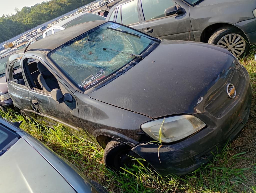 Chevrolet Celta 2P Life 2007, preta