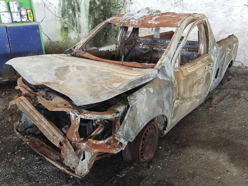 Chevrolet Montana LS2 1.4 (incendiado), 2020