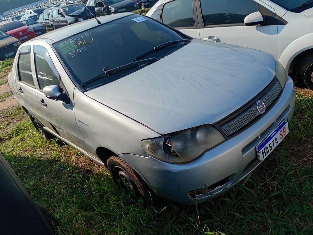 Fiat Siena Fire Flex 2009, prata