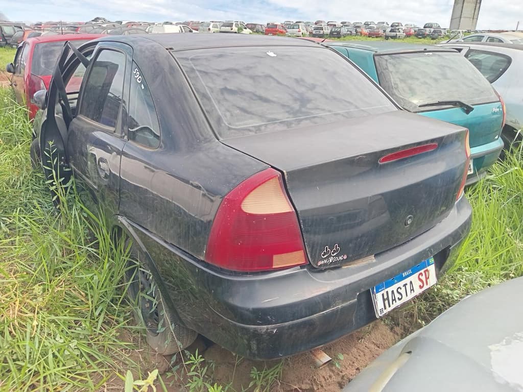 Chevrolet Corsa Sedan JOY 2006, preta