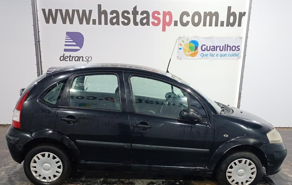 Citroën C3 GLX 14 Flex 2008, preta
