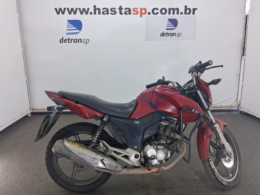Honda CG 160 FAN 2018, vermelha