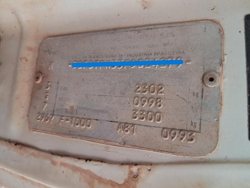 Ford F1000 4X4 D, 1994 — foto 2
