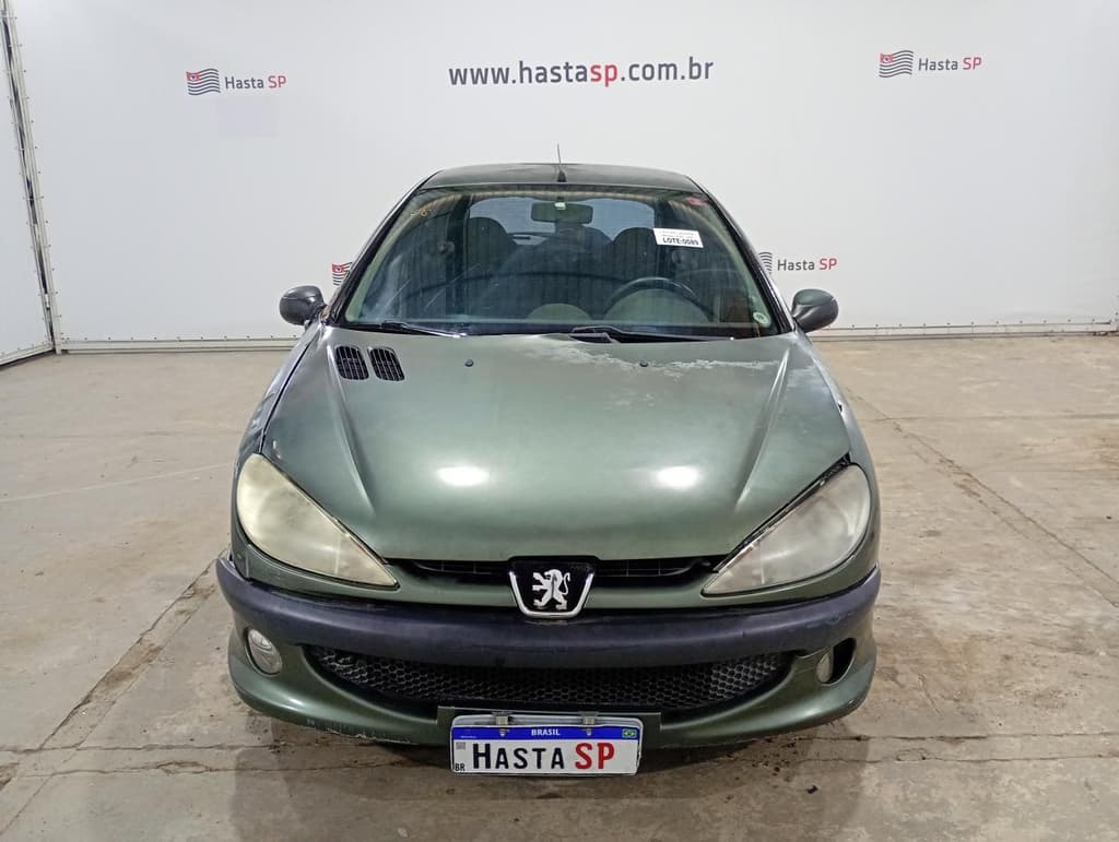Peugeot 206 14 Presen FX 2008, cinza