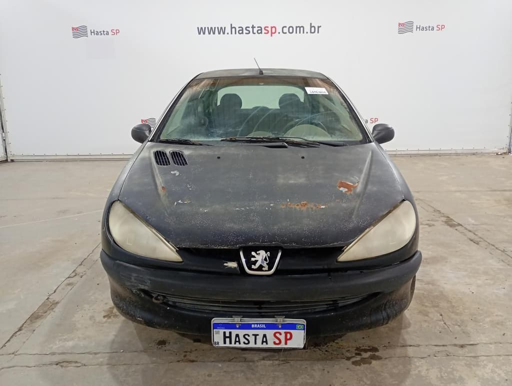 Peugeot 206 10 Sensat 2005, preta